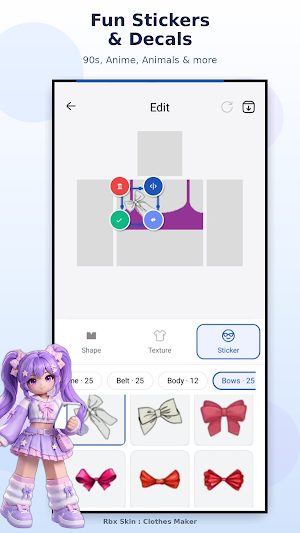 RBX Avatar Outfit Maker Screenshot 3