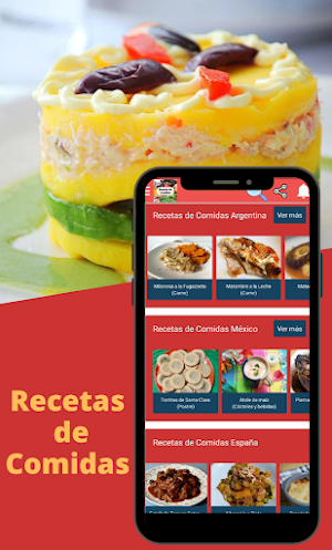 Recetas de Comidas Screenshot 0