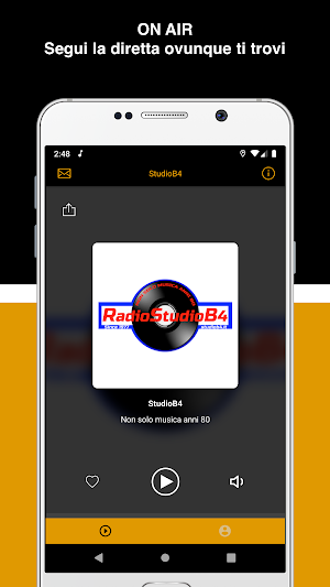 Radio StudioB4 Screenshot 1