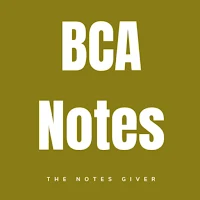 Bca Notes