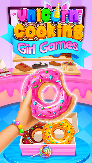 Unicorn Food Cooking Games Screenshot 2