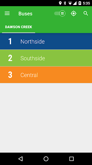 Dawson Creek TS Bus - MonTran… Screenshot 2