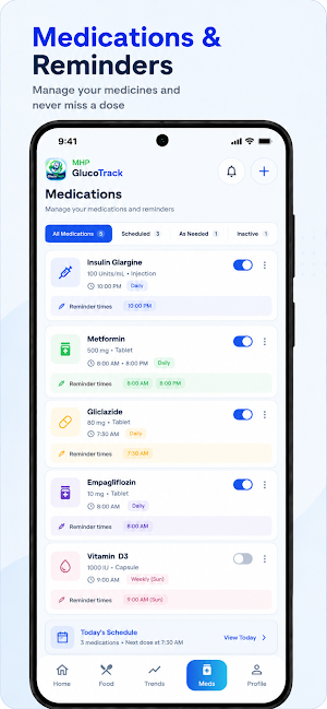 MHP GlucoTrack: Diabetes Screenshot 3