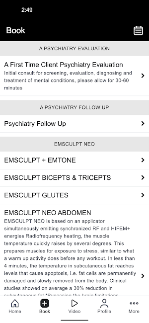 Luxury Psychiatry and Medical Screenshot 1