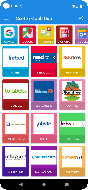 Scotland Jobs Hub Screenshot 1