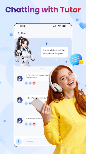 VocaMate: AI Language Learning Screenshot 1