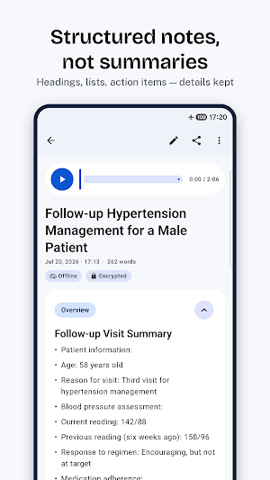 Offhand: Private Voice Notes Screenshot 1