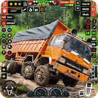 Offroad Mud Cargo Truck Driver