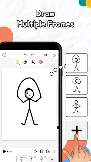 Animaker, stickman animation Screenshot 1