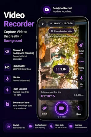 Mumaura Voice Recorder & Video Screenshot 2