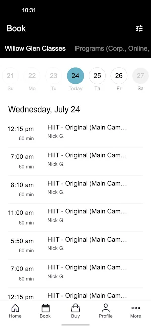 HIIT School Screenshot 1