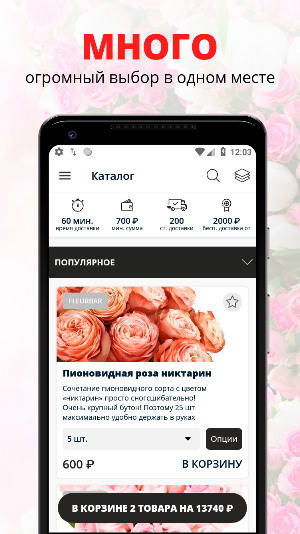 FleurBAR |Заказ цветов | Тверь Screenshot 0