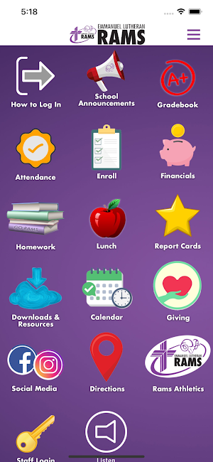 Emmanuel Lutheran School Screenshot 1