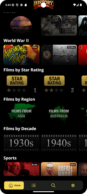 History TV Channel Screenshot 3