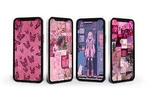 Pink Aesthetic Wallpaper HD Screenshot 2