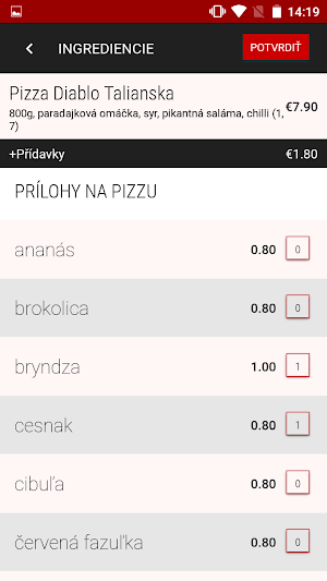 SIMPL food & delivery Screenshot 1