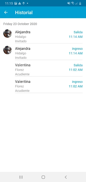 OnTrack Access Screenshot 2