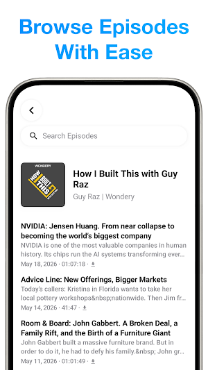 Podcast Parrot Screenshot 1