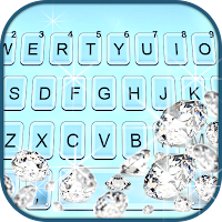 Glitter Lux Diamond Keyboard Background