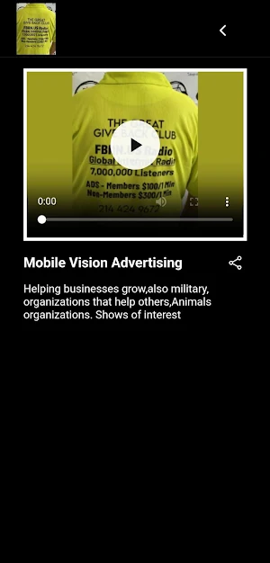 Mobile Vision Advertising Screenshot 2