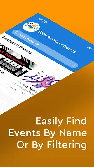 Elite Amateur Sports Screenshot 1