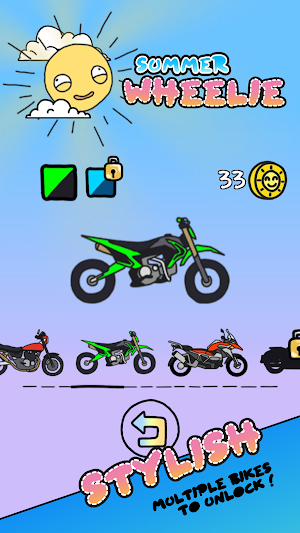 Summer Wheelie Screenshot 1