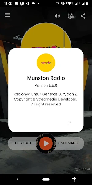Munston Radio Screenshot 1