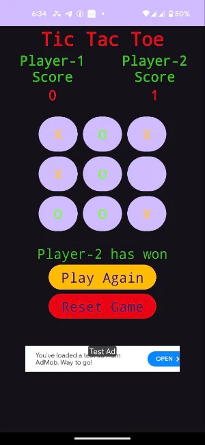Tic Tac Toe Screenshot 1