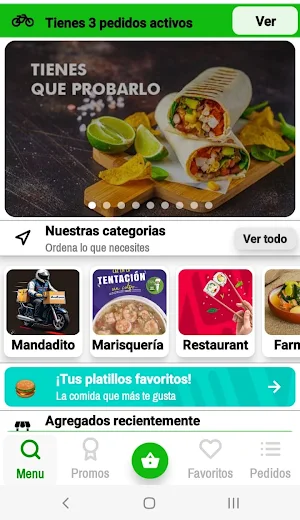 MandaExpress Screenshot 2