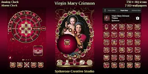 Virgin Mary Crimson theme Screenshot 1