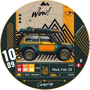 Lada Niva Watch Face Wear Os Screenshot 3