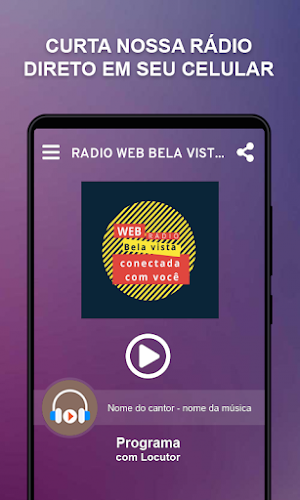 Rádio web bela vista Screenshot 0
