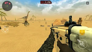 Dinosaur Hunt - Shooting Games Screenshot 1