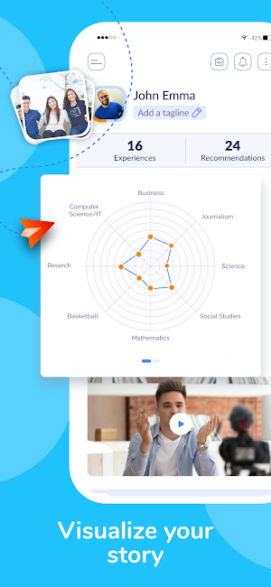 spikeview Student Portfolio Screenshot 1