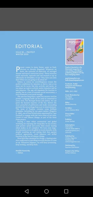 Popshot magazine Screenshot 1