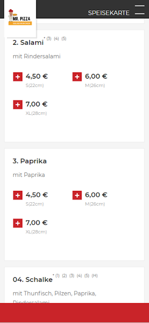 Mr. Pizza Gelsenkirchen Screenshot 2