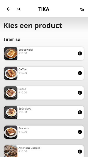 Tika Tiramisu Screenshot 1