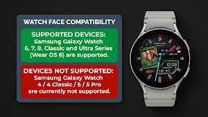 GraffiShot - Photo Watch Face Screenshot 1