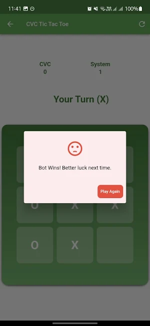 Tic Tac Toe - CVC Screenshot 3