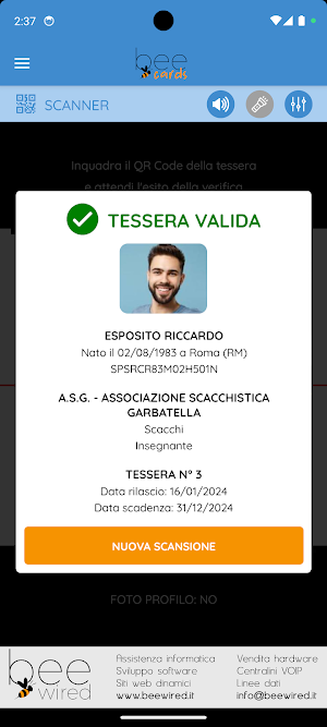 BeeCards Scan Screenshot 2