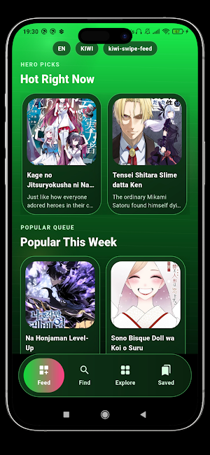 Kiwimanga : Manga & Comics Screenshot 1
