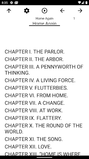 Book, Home Again Screenshot 0