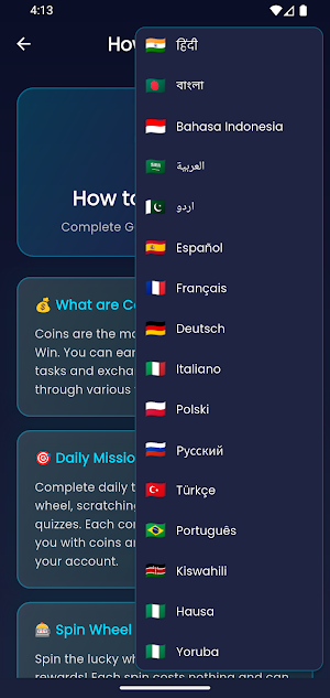 Spin To Win Earn Cash Recharge Screenshot 2
