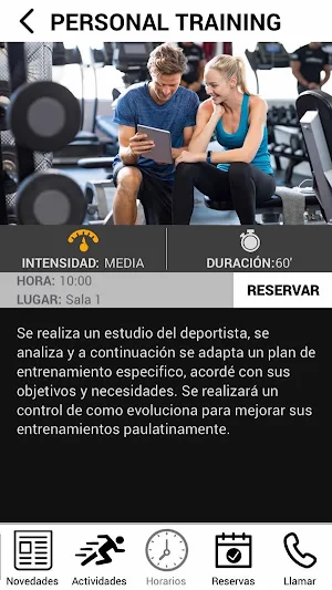 BMS Centro de Entrenamiento Screenshot 2