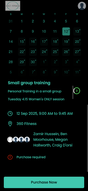 360 Fitness Screenshot 0