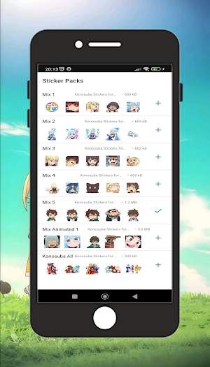Konosuba Stickers for WhatsApp Screenshot 0