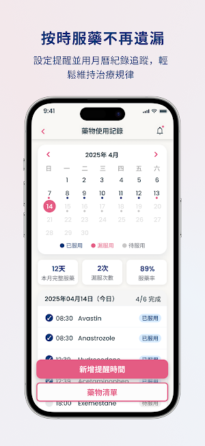 Cora 癌症歷程智慧助理 Screenshot 2