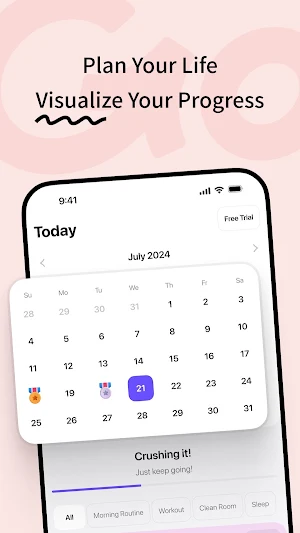 HabitGo: Daily Routine Planner Screenshot 1