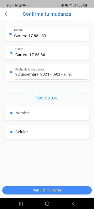 Trasteus - Mudanzas y Trasteos Screenshot 1