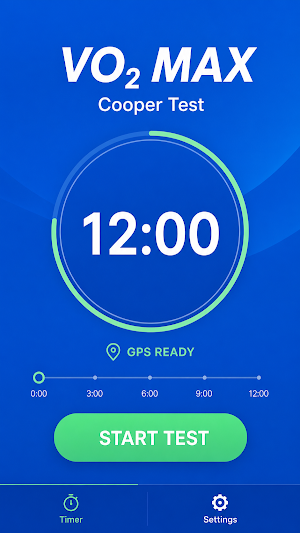 VO2 Max - Cooper Test Screenshot 0